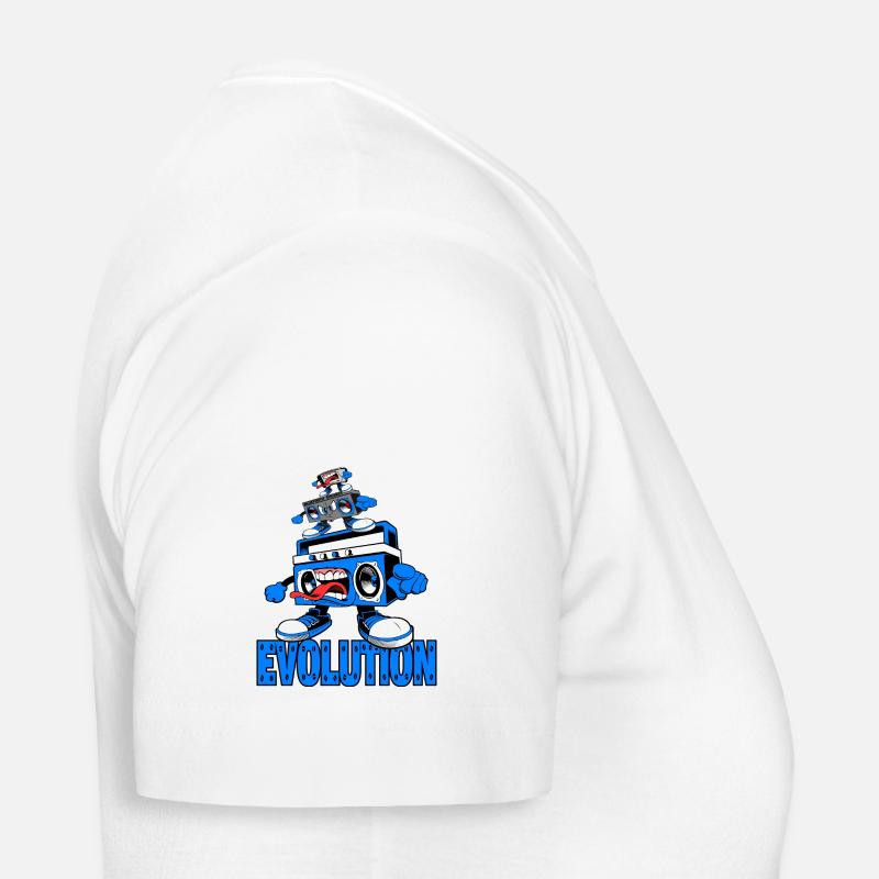 Évolution de la technologie Design unique et cool - T-shirt Femme - blanc