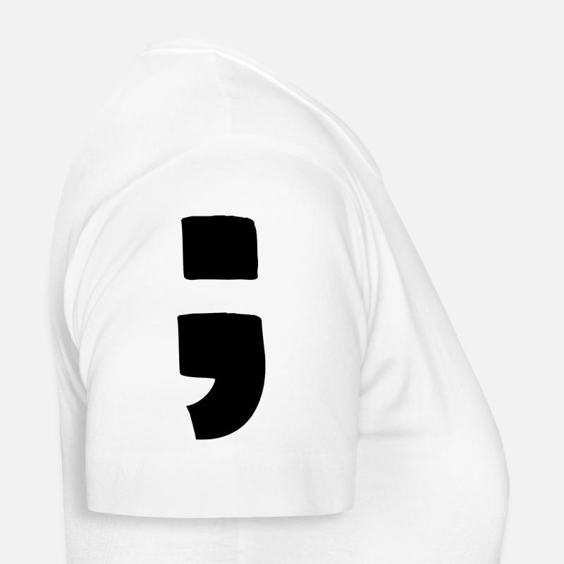 Semicolon - Women's T-Shirt - white