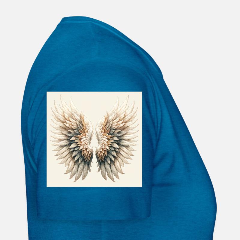 Impression d’ailes d’ange T-shirt Femme