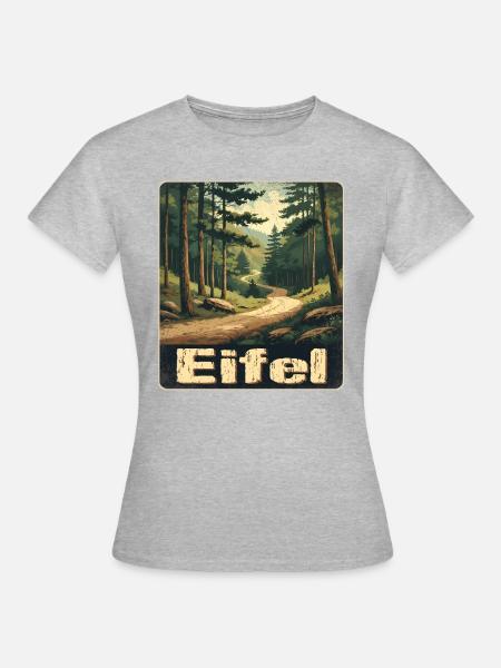 Eifel - Frauen T-Shirt - Grau meliert