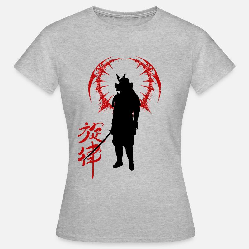 samurai - Women's T-Shirt - heather grey
