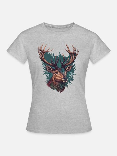 Karibu - Frauen T-Shirt - Grau meliert
