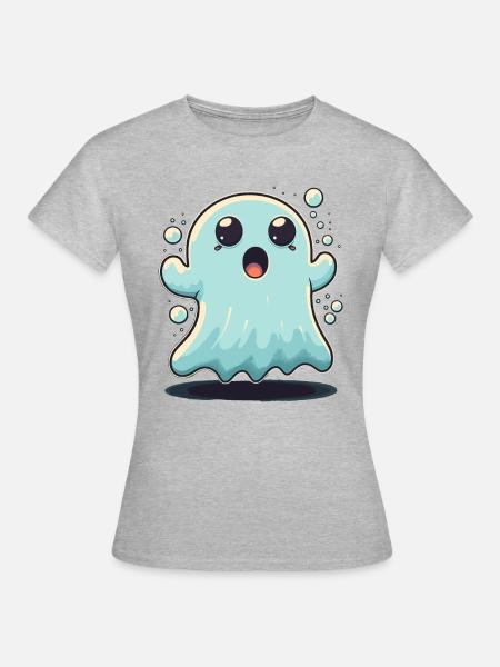 Süßer Geist - Frauen T-Shirt - Grau meliert