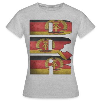 RDA - T-shirt Femme - gris chiné - Devant - AI Model Female 172 dark (172cm)