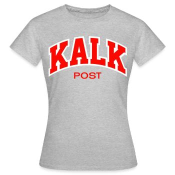 Lime Post - Women's T-Shirt - heather grey - Front - AI Model Female 172 dark (172cm)