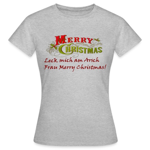 merry-christmasLmaa - Frauen T-Shirt
