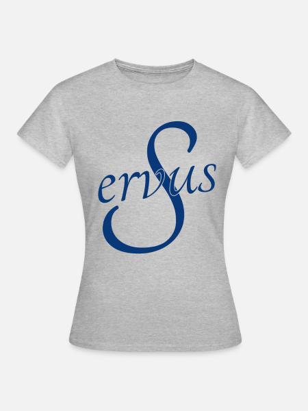 Servus - Frauen T-Shirt - Grau meliert