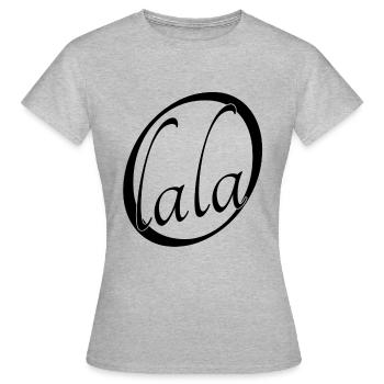 Oh lala - Frauen T-Shirt - Grau meliert - Vorne - AI Model Female 172 dark (172cm)