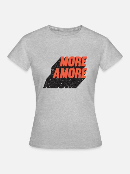 More Love - Women's T-Shirt - heather grey