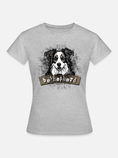 beshepherd - Frauen T-Shirt - Grau meliert