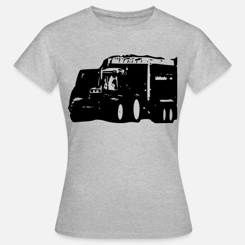 1455 loader wagons drive - Women's T-Shirt - heather grey