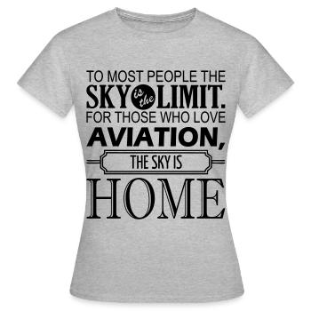 Glider Gliding Gliding Gliding Glider - Women's T-Shirt - heather grey - Front - AI Model Female 172 dark (172cm)