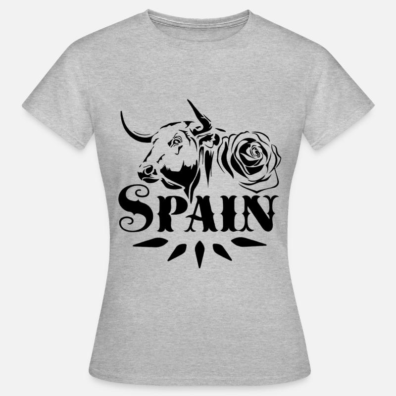 Spain - Women's T-Shirt - heather grey