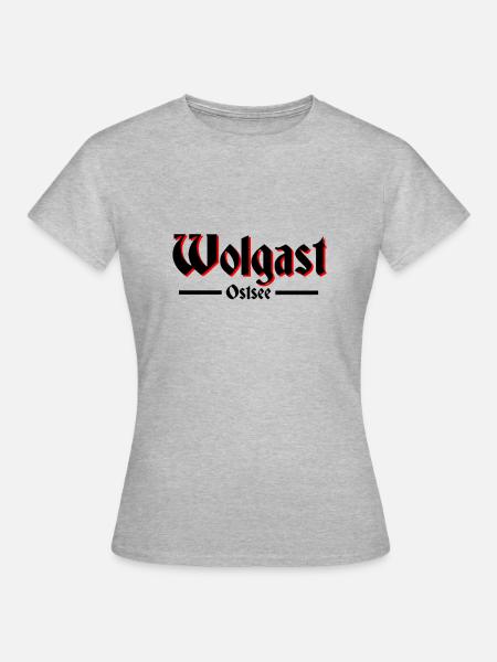 Wolgast - Frauen T-Shirt - Grau meliert
