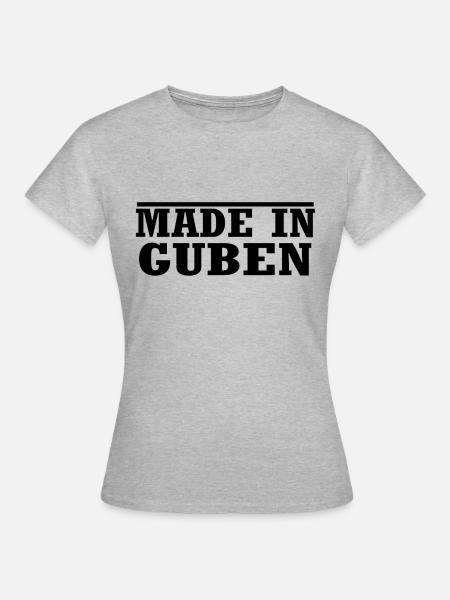 Guben - Frauen T-Shirt - Grau meliert