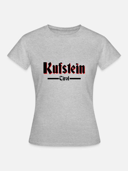 Kufstein - Frauen T-Shirt - Grau meliert
