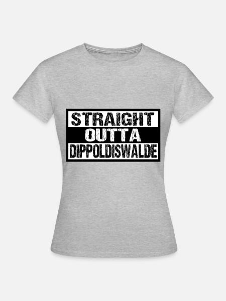Dippoldiswalde - Frauen T-Shirt - Grau meliert