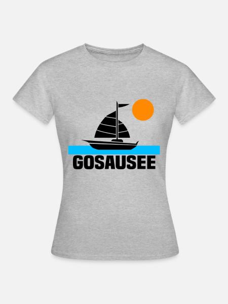 Gosausee - Frauen T-Shirt - Grau meliert
