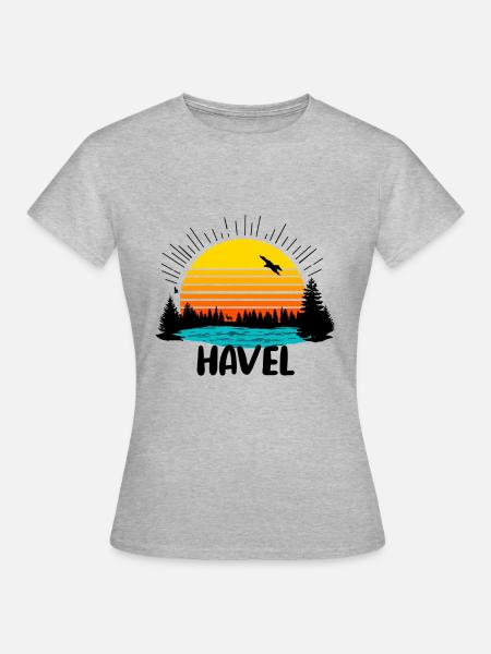 Havel - Frauen T-Shirt - Grau meliert
