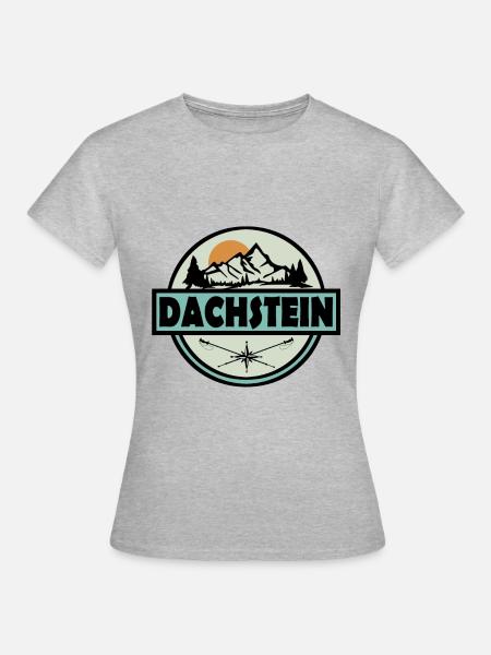 Dachstein - Frauen T-Shirt - Grau meliert