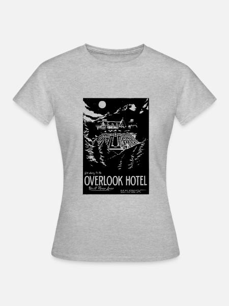 Overlook Hotel - Frauen T-Shirt - Grau meliert