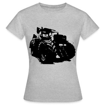 Dieselross 930 - T-shirt Femme - gris chiné - Devant - AI Model Female 172 dark (172cm)