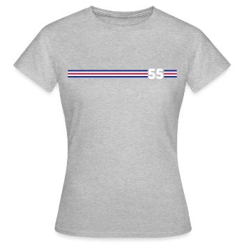 55 Rangers - T-shirt Femme - gris chiné - Devant - AI Model Female 172 dark (172cm)