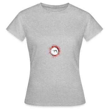 Perceuse électrique Icon Tool - T-shirt Femme - gris chiné - Devant - AI Model Female 172 dark (172cm)