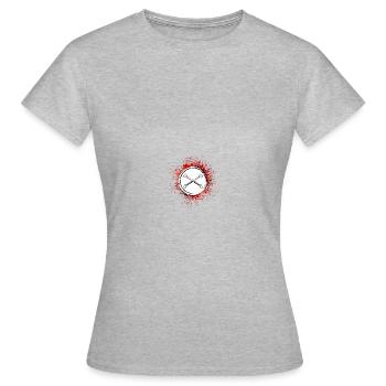 Outil de symbole de clé - T-shirt Femme - gris chiné - Devant - AI Model Female 172 dark (172cm)