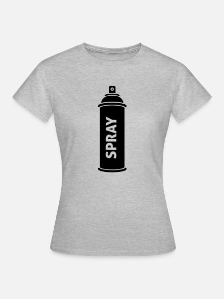 graffiti - Women's T-Shirt - heather grey