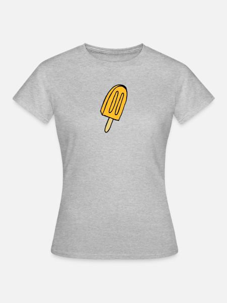 Eis - Frauen T-Shirt - Grau meliert