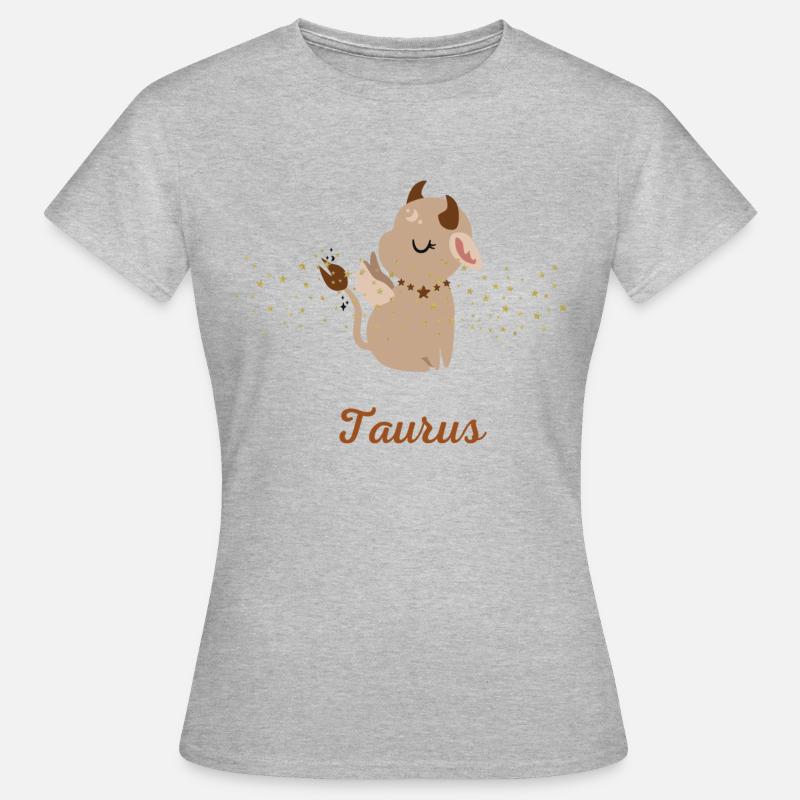 Taurus - Women's T-Shirt - heather grey