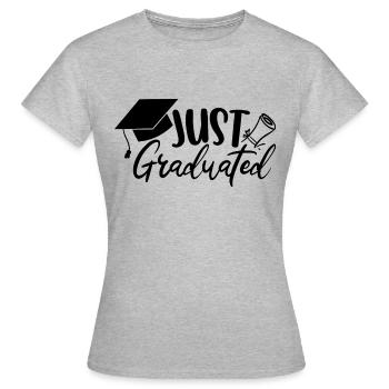 Conclusion in your pocket - Women's T-Shirt - heather grey - Front - AI Model Female 172 dark (172cm)