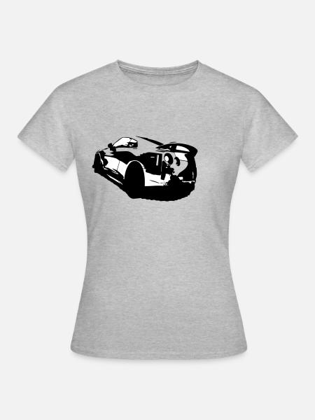 GTR - Frauen T-Shirt - Grau meliert
