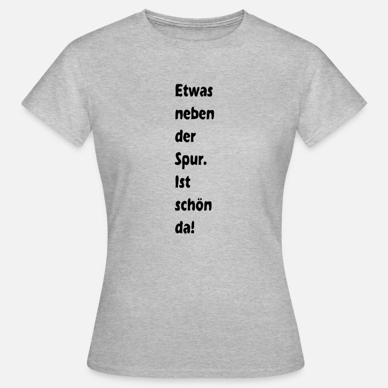 Off the track - Women's T-Shirt - heather grey