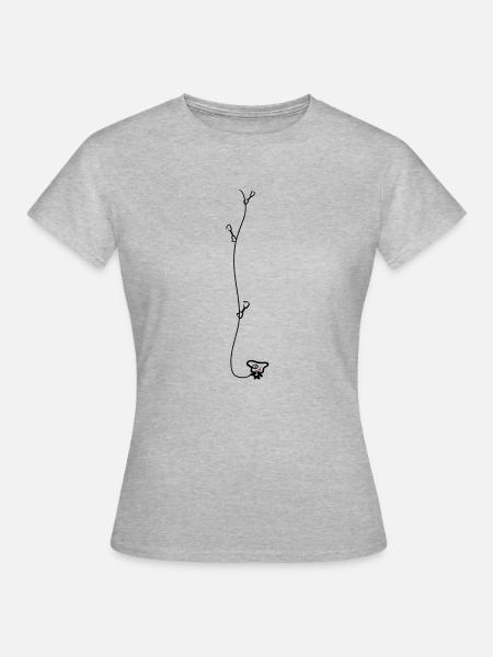 Escalade - T-shirt Femme - gris chiné