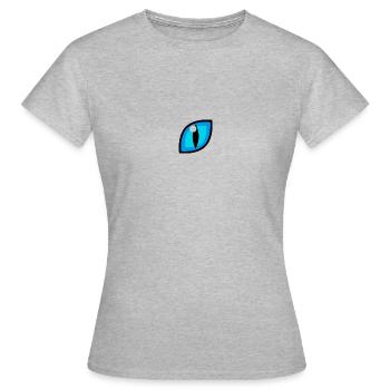 eye - Women's T-Shirt - heather grey - Front - AI Model Female 172 dark (172cm)