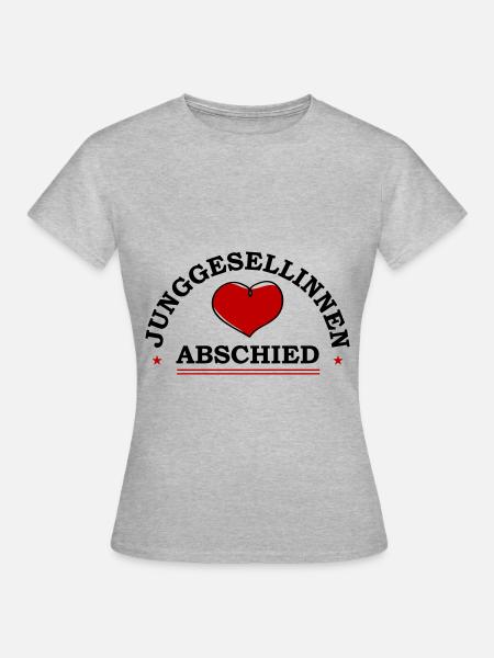 Junggesellinnen Abschied Jga - Frauen T-Shirt - Grau meliert