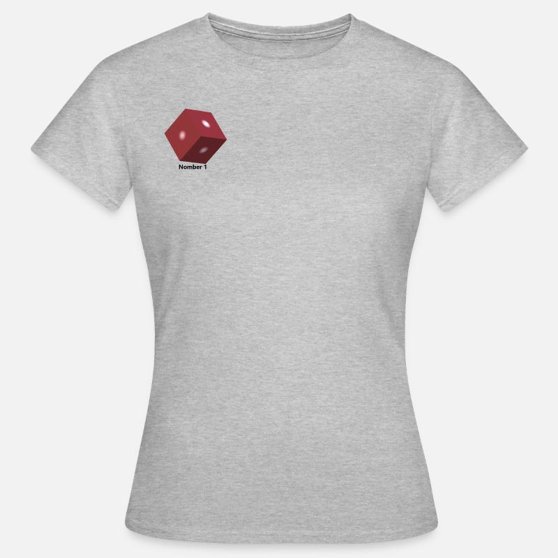Cube - Women's T-Shirt - heather grey