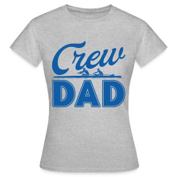 Rameurs par équipe Rameurs par équipe Rameurs - T-shirt Femme - gris chiné - Devant - AI Model Female 172 dark (172cm)