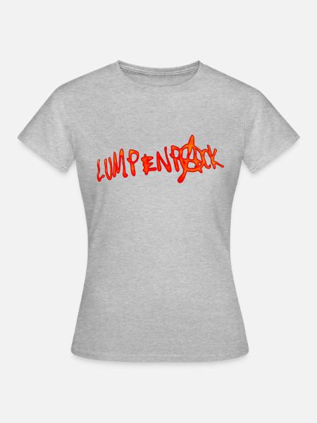 Lumpenpack - Frauen T-Shirt - Grau meliert