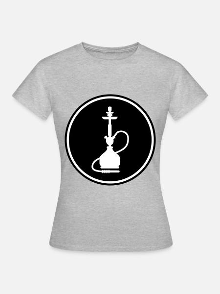 Bong Rauchen - Frauen T-Shirt - Grau meliert