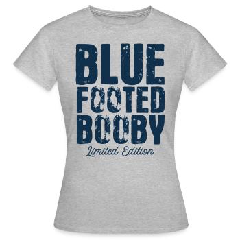 Seevogel Tölpel Blaufußtölpel Geschenk - Frauen T-Shirt - Grau meliert - Vorne - AI Model Female 172 dark (172cm)