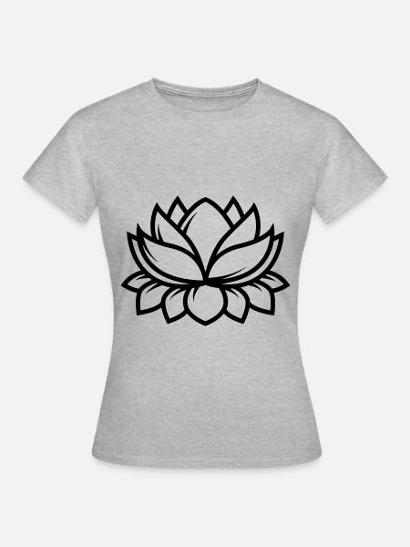 See rose - Frauen T-Shirt - Grau meliert