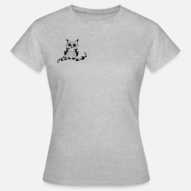 All owl - Women's T-Shirt - heather grey