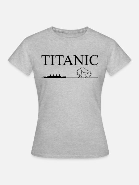 titanic - Women's T-Shirt - heather grey