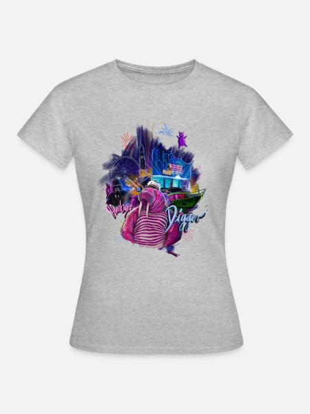 file.png - Frauen T-Shirt - Grau meliert