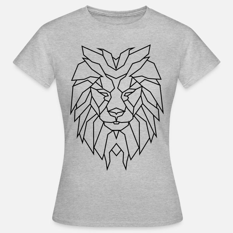 BASIC TIGER - Women's T-Shirt - heather grey