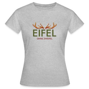 Eifel - Sans aucun doute - T-shirt Femme - gris chiné - Devant - AI Model Female 172 dark (172cm)