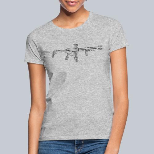 TXT RIFLE (BLACK) - REAPERs Airsoft - Frauen T-Shirt